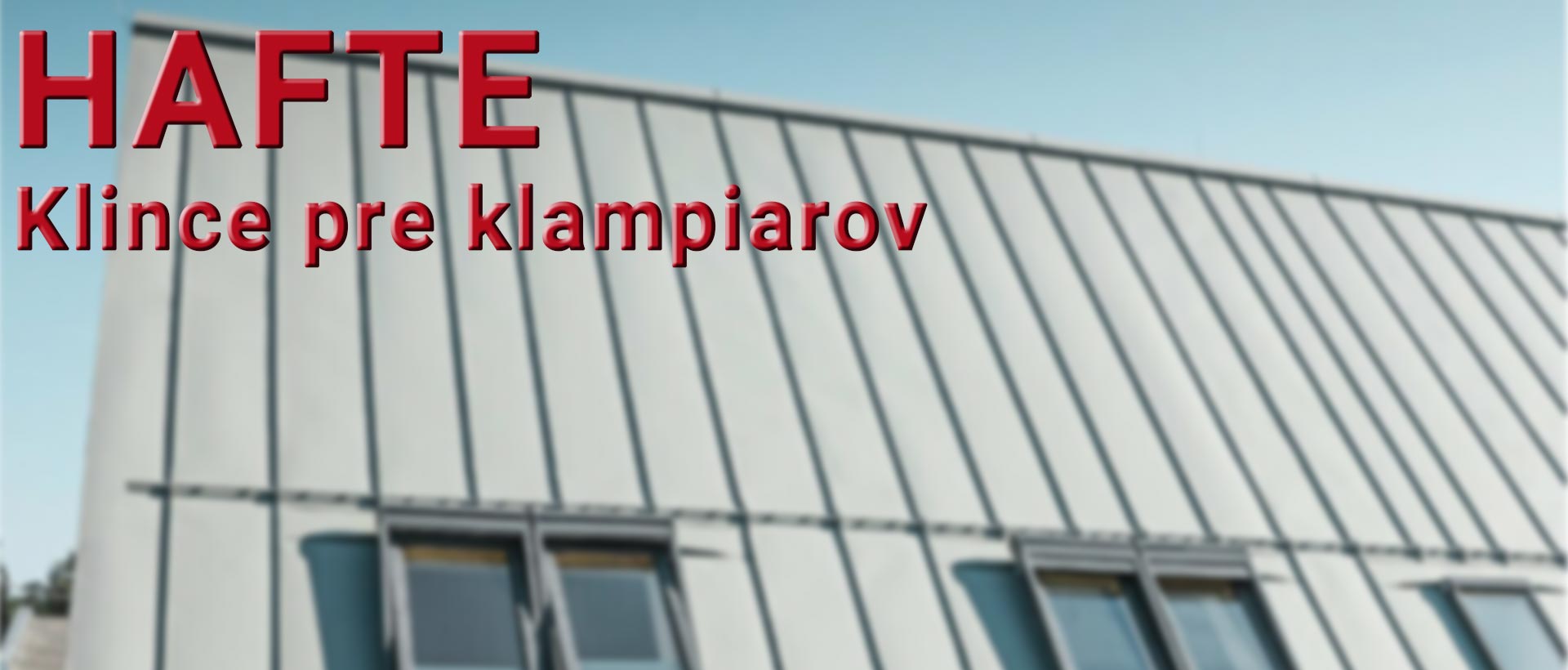 Klince Hafte pre klampiarov