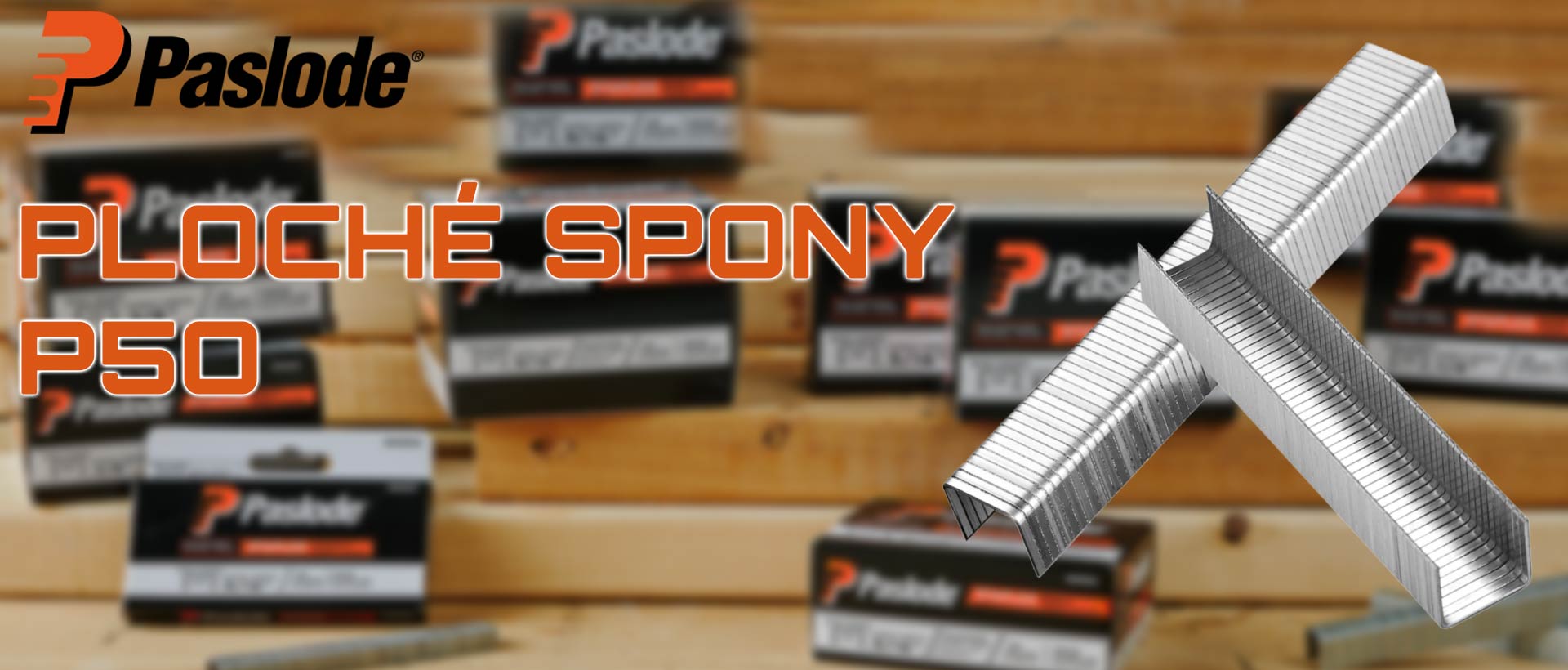Ploché spony Duo-Fast / Paslode 50
